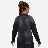 Nike Gardien IV Long Sleeve Goalkeeper Shirt Kids Grey Black