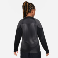 Nike Gardien IV Keepersshirt Lange Mouwen Kids Grijs Zwart