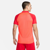 Nike Polo Academy Pro Oranje Rood