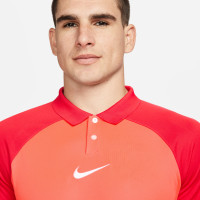 Nike Polo Academy Pro Oranje Rood