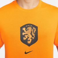 Nike Nederland WK 2022 Logo T-Shirt Oranje