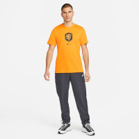 Nike Nederland WK 2022 Logo T-Shirt Oranje