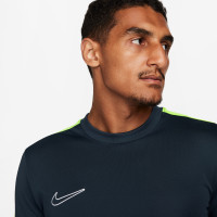 Nike Dri-Fit Academy 23 Training Shirt Dark Blue Yellow White