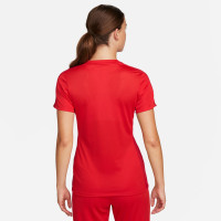 Red and white womens nike best sale shirt