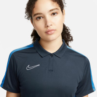 Nike Dri-Fit Academy 23 Polo Women's Dark Blue White