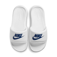 Nike Slippers Victori One Wit Blauw