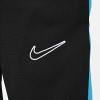 Nike Academy 23 Dri-Fit Trainingspak Full-Zip Kids Zwart Lichtblauw Wit