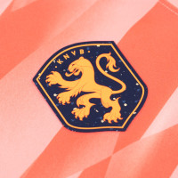 Nike Nederland Keepersshirt Lange Mouwen Dames Roze Wit