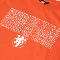 KNVB T-shirt Nothing Like Oranje Kids Oranje
