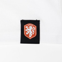 KNVB Polo Logo Wit Oranje