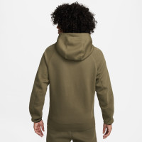 Nike Tech Fleece Trainingspak Sportswear Olijfgroen Zwart