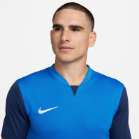 Nike Trophy V Dri-Fit Trainingsshirt Blauw Donkerblauw Wit