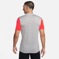 Nike Trophy V Dri-Fit Training Shirt Grey Red Black