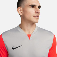 Nike Trophy V Dri-Fit Training Shirt Grey Red Black