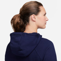 Nike Nederland Fleece Hoodie 2023-2025 Dames Donkerblauw Rood Wit