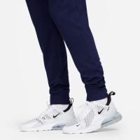 Nike Nederland Club Fleece Joggingbroek 2023-2025 Dames Donkerblauw Rood Wit