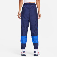 Nike Nederland Essential Joggingbroek 2023-2025 Dames Donkerblauw Blauw Rood Wit