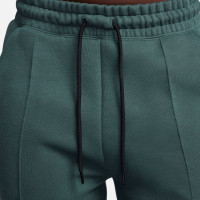 Nike Tech Fleece Sweatpants Women's Sportswear Dark Green Black