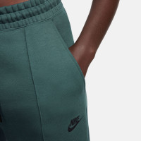Nike Tech Fleece Sweatpants Women's Sportswear Dark Green Black
