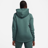 Nike Tech Fleece Vest Sportswear Dames Donkergroen Zwart