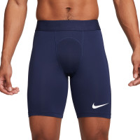 Nike Pro Strike Dri-Fit Sliding Shorts Dark Blue White