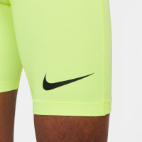 Nike Pro Dri-Fit Strike 23 Slidingbroekje Neon Geel Zwart