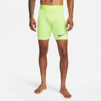 Nike Pro Dri-Fit Strike 23 Sliding Pants Neon Yellow Black