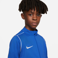 Nike Dry Park 20 Trainingsjack Kids Royal Blauw Wit