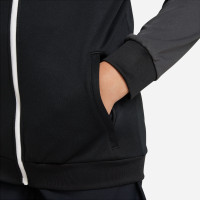 Nike Trainingsjack Academy Pro Kids Zwart Grijs