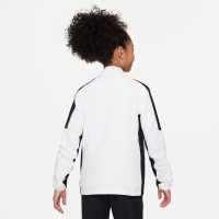 Nike Dri-FIT Academy 23 Full-Zip Trainingsjack Woven Kids Wit Zwart