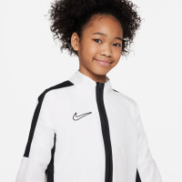 Nike Dri-FIT Academy 23 Full-Zip Trainingsjack Woven Kids Wit Zwart