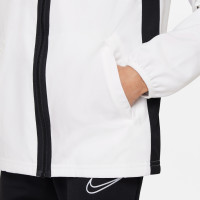 Nike Dri-FIT Academy 23 Full-Zip Trainingsjack Woven Kids Wit Zwart