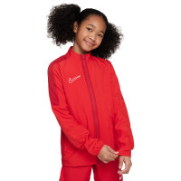Nike Dri-FIT Academy 23 Full-Zip Trainingsjack Woven Kids Rood Wit