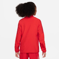 Nike Dri-FIT Academy 23 Full-Zip Trainingsjack Woven Kids Rood Wit