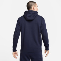 Nike Park 20 Fleece Hoodie FZ Donkerblauw