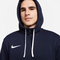 Nike Park 20 Fleece Hoodie FZ Donkerblauw