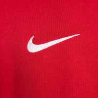 Nike Fleece Hoodie FZ Park 20 Rood