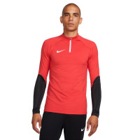 Nike Dri-FIT Strike 23 1/4-Zip Training sweater Red Black White