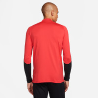 Nike Dri-FIT Strike 23 1/4-Zip Training sweater Red Black White