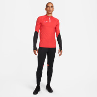 Nike Dri-FIT Strike 23 1/4-Zip Training sweater Red Black White