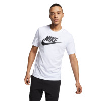 Nike NSW Icon Futura T-Shirt White Black
