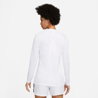 Nike Dri-Fit Park Long Sleeve Base Layer Women White Grey