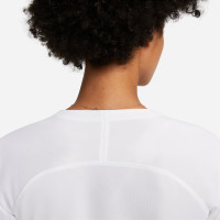 Nike Dri-Fit Park Ondershirt Lange Mouwen Dames Wit Grijs