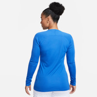 Nike Dri-Fit Park Ondershirt Lange Mouwen Dames Royal Blauw Wit