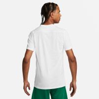 Nike Park VII White Green Football Shirt