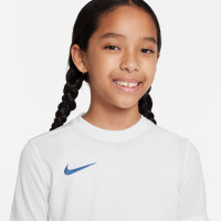 Nike Park VII Kids White Blue Football Shirt