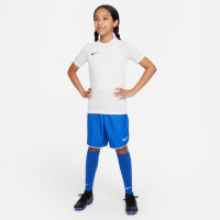 Nike Park VII Kids White Blue Football Shirt