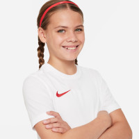 Nike Park VII Kids White Red Football Shirt