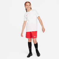 Nike Park VII Kids White Red Football Shirt