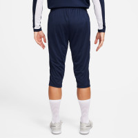 Nike Academy 23 3/4 Trainingsbroek Donkerblauw Wit